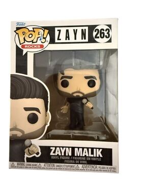 Funko Pop! Rocks Zayn Malik Vinyl Figure - Black, Tan